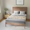 Flash Furniture LT Brown Full Wooden Platform Bed with Headboard MG-09004FB-F-OAK-GG - alternate 3